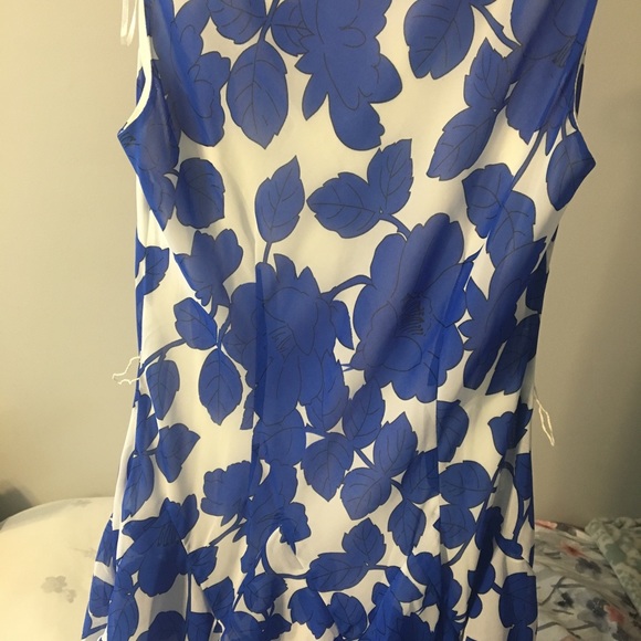 A blue and white float dress! - Picture 3 of 3